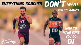 All the SECRETS of recruiting REVEALED  How to ACTUALLY get Recruited for College Track and Field [upl. by Terrill]