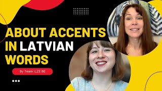 About Accents or Stresses in Latvian Words [upl. by Esmerolda]