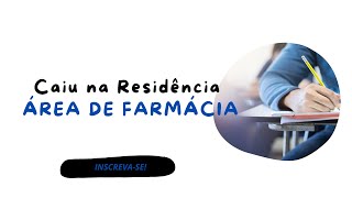 Questões de Cálculo Farmacêutico  Questões de Residência Multiprofissional  Área Farmacêutica [upl. by Hamo]