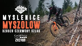 Myślenice  Myszołów i DżuDżu  Uklejna Małopolska  Enduro MTB TRASA [upl. by Yotal]