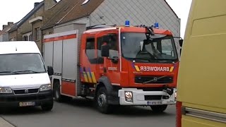 Middelkerke Brandweer met Ladderwagen  Materieelwagen [upl. by Hegarty893]