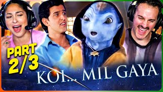 KOI MIL GAYA Movie Reaction Part 23  Hrithik Roshan  Preity Zinta  Rekha  Rajat Bedi [upl. by Assela]