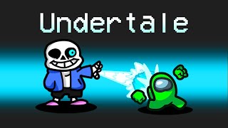 NEW UNDERTALE MOD in AMONG US [upl. by Atikram]