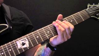 How To Play Heartwork On Guitar By Carcass [upl. by Brucie]