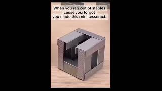 Just when you need staples for the stapler 🙄 tesseract [upl. by Joe198]