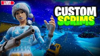 Trios Custom Scrims LIVE fortnite trios scrims [upl. by Stace466]