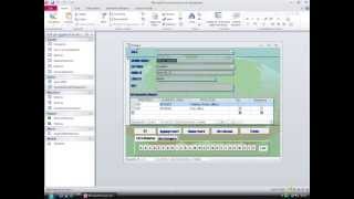 Sincronizzazione maschere con Access Il progetto Rubrica Telefonica avanzata 2013 [upl. by Asyle]