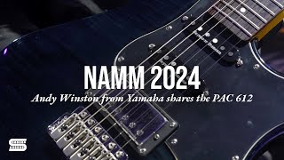 NAMM 2024  Yamaha PAC612 Pacifica with Seymour Duncan [upl. by Arua594]