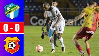 COMUNICACIONES IGUALA 00 ANTE HEREDIANO POR CUARTOS DE FINAL  COPA CENTROAMERICANA  REY DEPORTIVO [upl. by Caesaria]