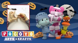 ✂️POCOYO in ENGLISH📏 Arts amp Crafts  Halloween invitation  VIDEOS and CARTOONS for KIDS [upl. by Winfrid882]