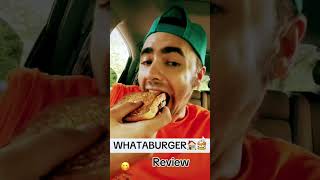 Whataburger Avocado bacon burger review 🍔🍔 [upl. by Alyad528]