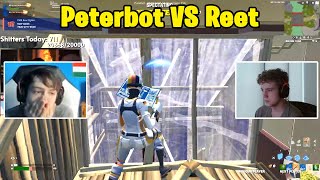 Clix and Reet VS Peterbot amp Elite Kwanti 2v2 TOXIC Boxfights [upl. by Doggett]