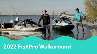 2022 SeaDoo FishPro Walkaround [upl. by Ozne539]