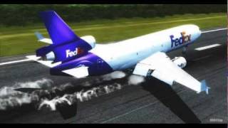 FSX Fedex MD11 [upl. by Nwahsid766]