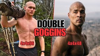 RUNNING 4 MILES EVERY 4 HOURS FOR 96 HOURS  DAVID GOGGINS CHALLENGE [upl. by Littell]