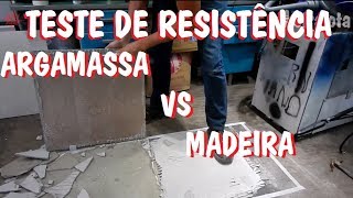 Cerâmica assentada na madeira TESTE DE RESISTÊNCIA EP 12  TEMP  1 [upl. by Nossah]