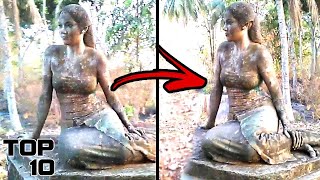 Top 10 Moving Statues That Scientists Cant Explain  Marathon [upl. by Tsenre]