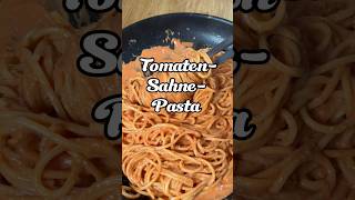 Tomaten Sahne Nudeln – die heilige Dreifaltigkeit des Geschmacks rezept pasta recipe 😋🍅 [upl. by Selec]