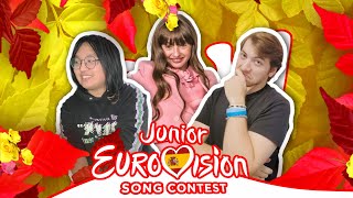 REACTION  🇪🇸 Spain Jesc2024  Chloe DelaRosa quotComo la Lolaquot [upl. by Haimrej]