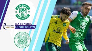 Hibernian vs Celtic Extended Highlights  SPFL  CBS Sports Golazo  Europe [upl. by Ymar718]