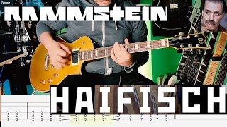 Rammstein  Haifisch Guitar Cover Tab [upl. by Notxam]