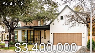 Touring a 3400000 Austin TX Luxury Home For Sale  Austin Real Estate [upl. by Oicneserc]