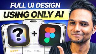 I Built An App UIUX Design Using ONLY AI In 30 Minutes 🤖💻  Saptarshi Prakash [upl. by Neved156]