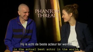 ENG Who Is The Best Actor in The World  Daniel Day Lewis amp Vicky Krieps Interview Phantom Thread [upl. by Guise]