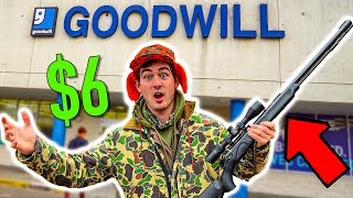 GOODWILL HUNTING CHALLENGE  Deer Hunting wThrift Store GEAR [upl. by Lorant93]