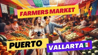 Farmers Market Shopping in Nayarit Mexico [upl. by Anirehs]