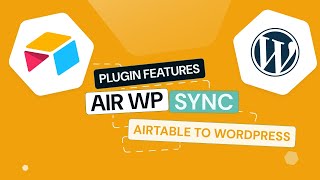 Air WP Sync  Airtable to WordPress Plugin Features [upl. by Nevram]