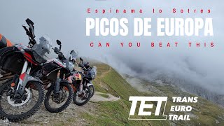 TET Spain 🇪🇸 TransEuroTrail Cantabria Picos de Europa Espinama to Sotres [upl. by Sammer]