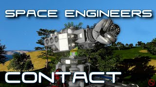 Mine Time  Contact  A Space Engineers Vanilla Survival Series [upl. by Reinold]