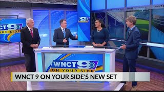 WNCT introduces new news set [upl. by Ahsielat586]