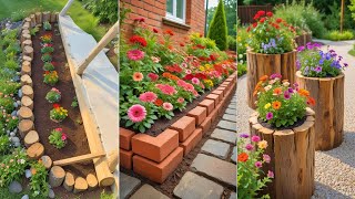 Transform Your Garden Creative Ideas with Wood Stone and Pallets [upl. by Ynffit831]