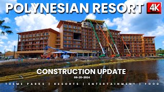 Disney World Polynesian DVC construction update [upl. by Baras]