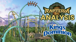 Rapterra Analysis  Kings Dominions Big New Volcano Replacement Launched Wing Coaster in 2025 [upl. by Irra]