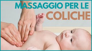 Massaggio per le Coliche del Neonato Video Cura e Rimedi [upl. by Huckaby]