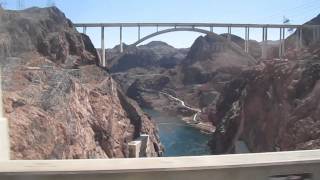 Hoover Dam NevadaArizona border USA [upl. by Panther]