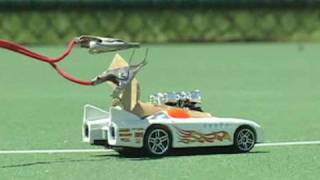 Rocket Powered Matchbox Cars [upl. by Tayib]