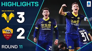 VERONAROMA 32  HIGHLIGHTS  Five goals and a red card as Verona topple Roma  Serie A 202425 [upl. by Paton]