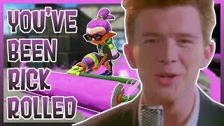 Splatoon 2  Rick Rolled in Rank X [upl. by Sheena]