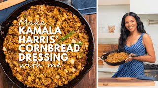 I Just MadeKamala Harris Cornbread Dressing [upl. by Eidur2]