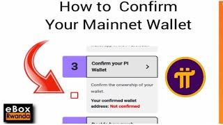 Pi Network Update How To Confirm Your Pi Wallet  New Update 2022 [upl. by Eissirhc630]