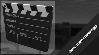 Clap  Directors Clapboard  Roblox [upl. by Ekoorb406]