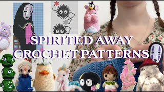 50 FREE Spirited Away Crochet Pattern Ideas ✨ [upl. by Roel]