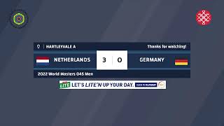 NED v GER Final  2022 World Cup Cape Town Men O45 [upl. by Baecher457]