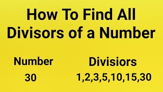 How To Find All Divisors of a Number using Python  Interview Programs  priyansh Jain [upl. by Anaiviv642]