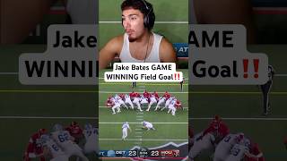 Jake Bates NEEDS A Statue In Detroit fyp nfl detroitlions jakebates lions football [upl. by Ardnama268]