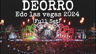 Deorro  EDC Las Vegas 2024 Cosmic Meadow Full Set [upl. by Marlene]